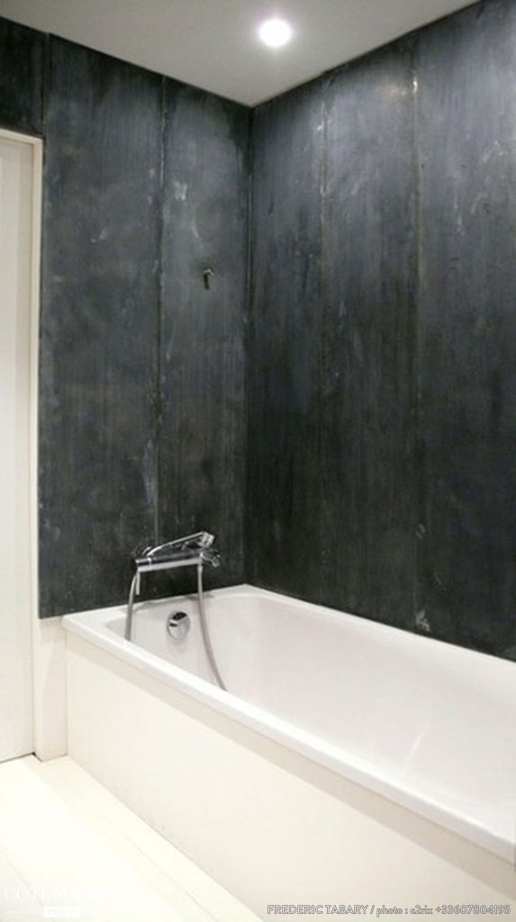 Salle de bain en Zinc Le zinc en décoration une matière étonnante pour décorer votre maison
